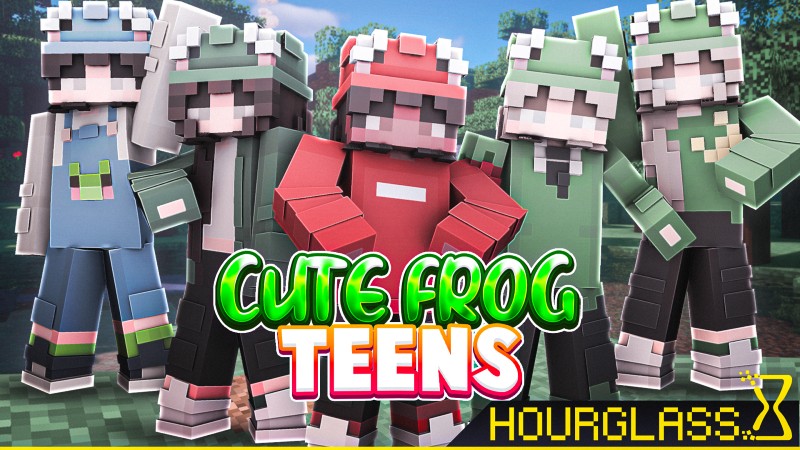 Cute Frog Teens in Minecraft Marketplace