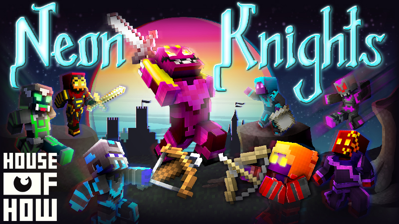 Neon Knights Key Art