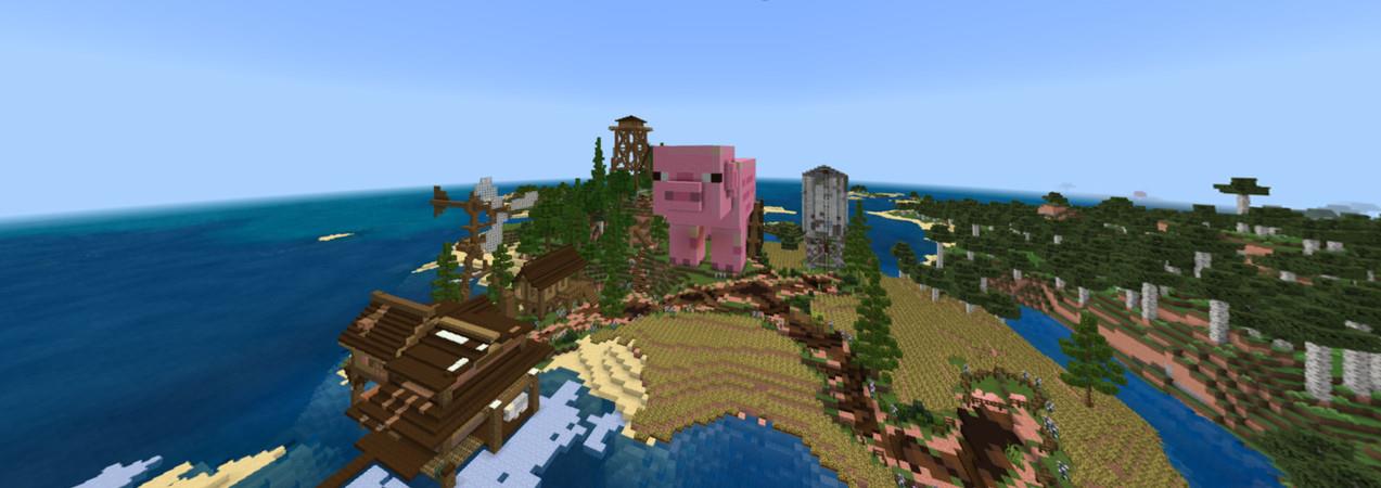 Pig Mansion Panorama