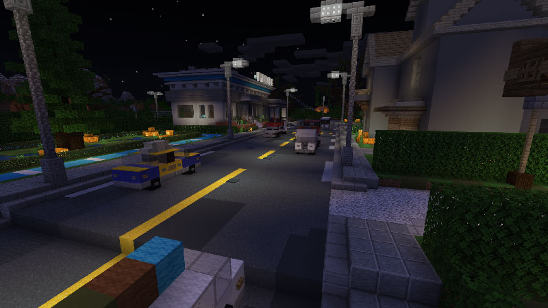 Halloween Street In Minecraft Marketplace Minecraft