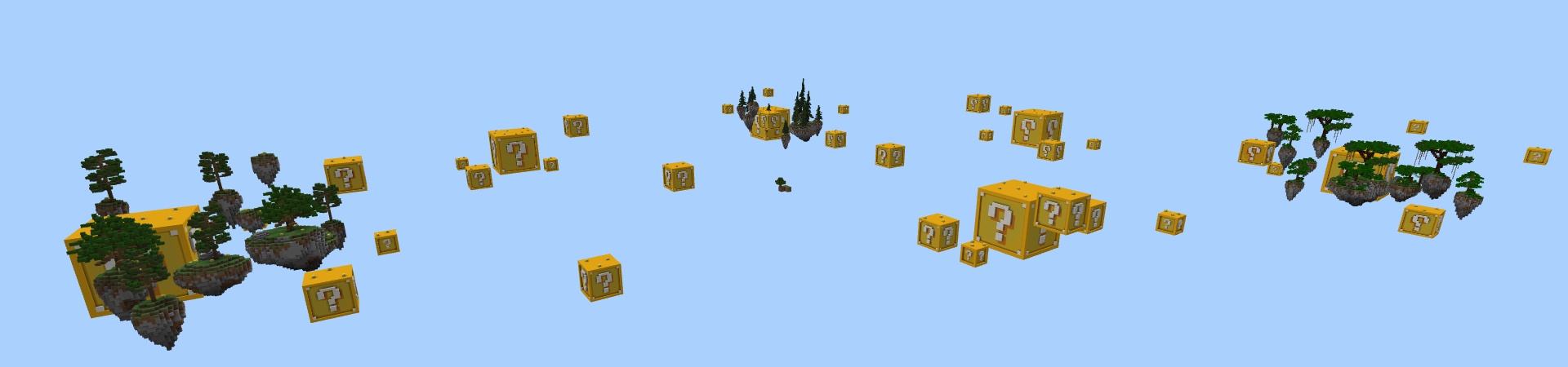 Skyblock Lucky Block Panorama