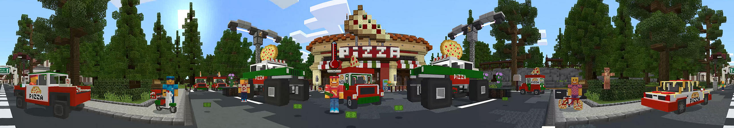 Pizza Delivery Simulator Panorama