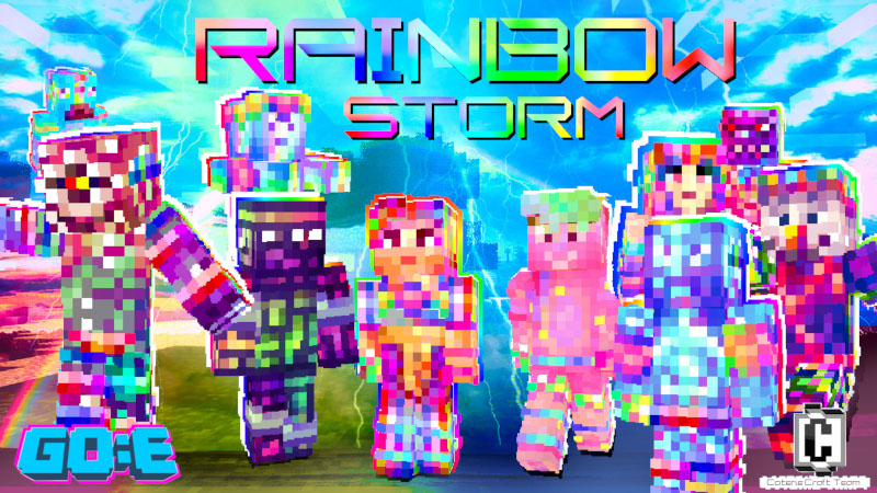 Rainbow Storm Skin Pack Key Art