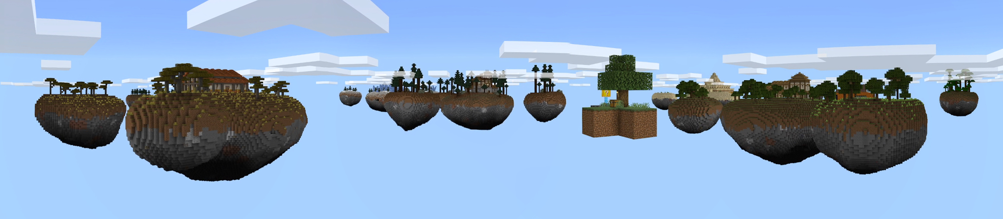 SKYBLOCK LUCKY BLOCK Panorama