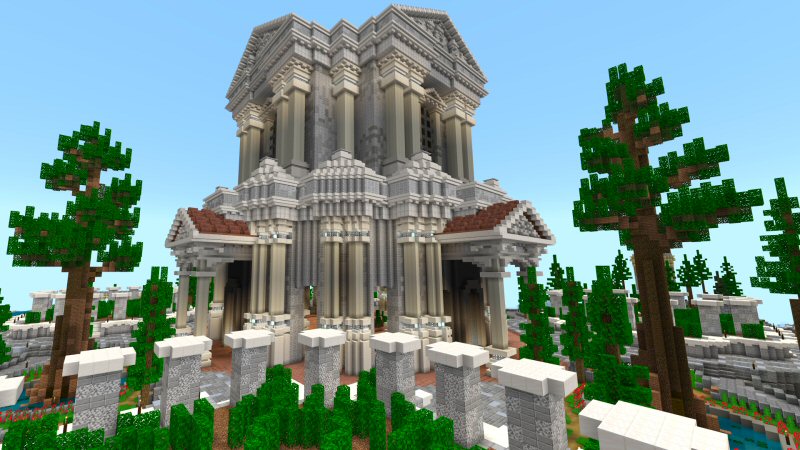 Roman Temple In Minecraft Marketplace Minecraft