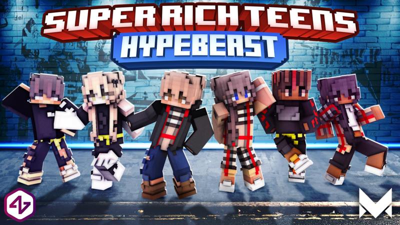 Super Rich Teens Hypebeast Key Art