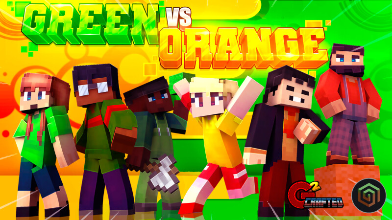 Green vs Orange Key Art