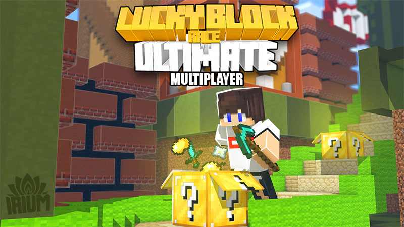 Ultimate Lucky Block Race Key Art