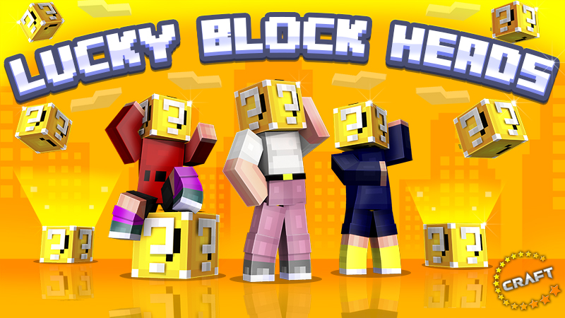 Lucky Block Heads Key Art