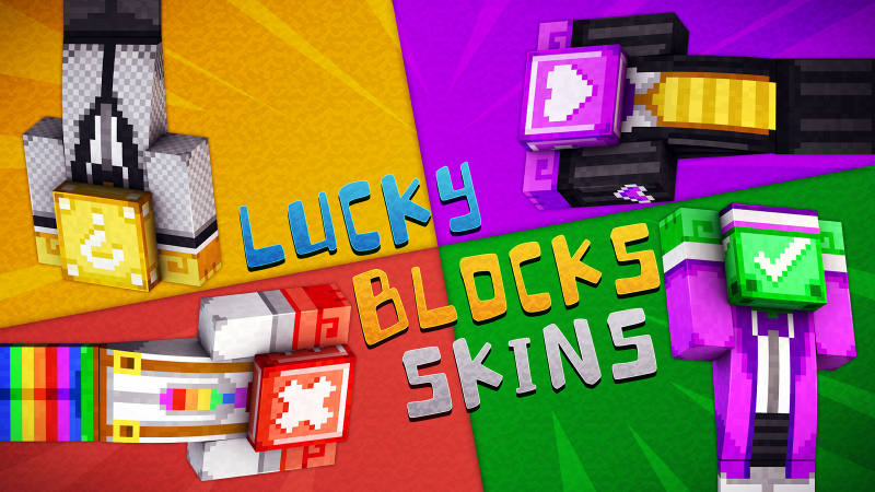 Lucky Block Skins In Minecraft Marketplace Minecraft
