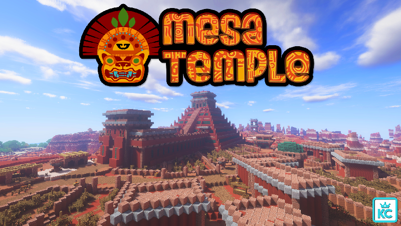 Mesa Temple By King Cube Minecraft Marketplace