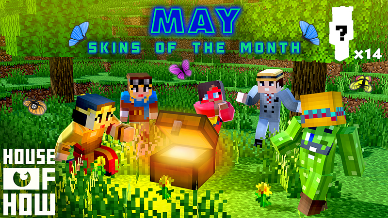 Skins of the Month - May Key Art