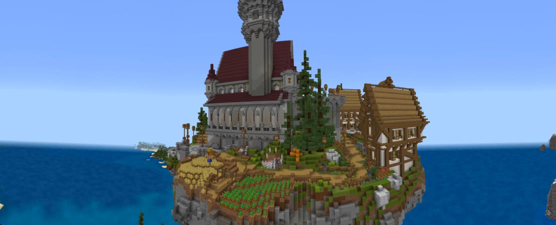 Sky Fortress In Minecraft Marketplace Minecraft