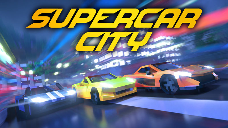 Supercar City Key Art