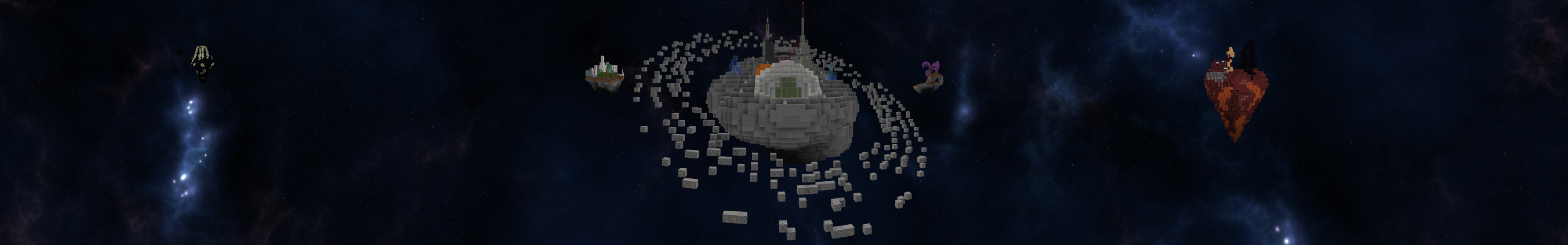 Space Skyblock Panorama