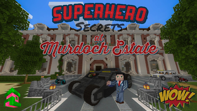 Superhero Secrets Key Art