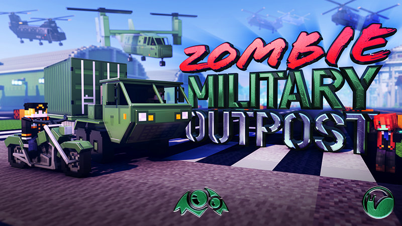 Zombie Military Outpost Key Art