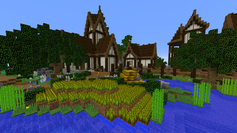 Lake Village In Minecraft Marketplace Minecraft