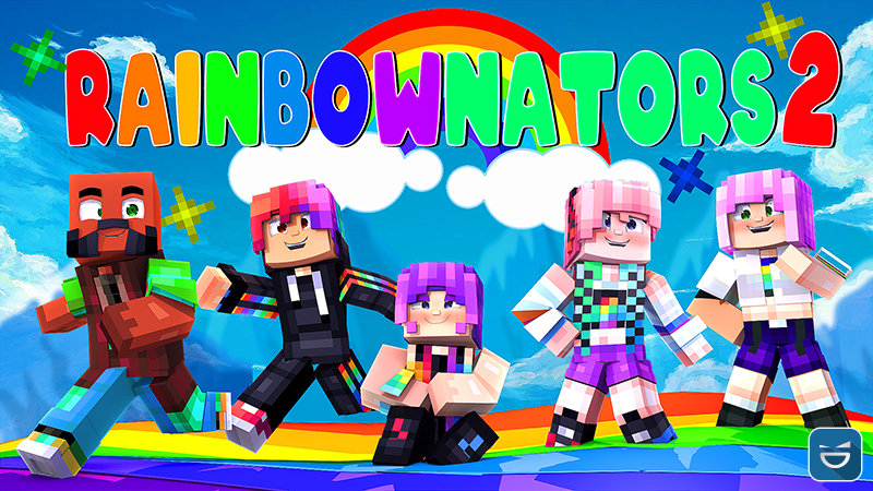 Rainbownators 2 Key Art