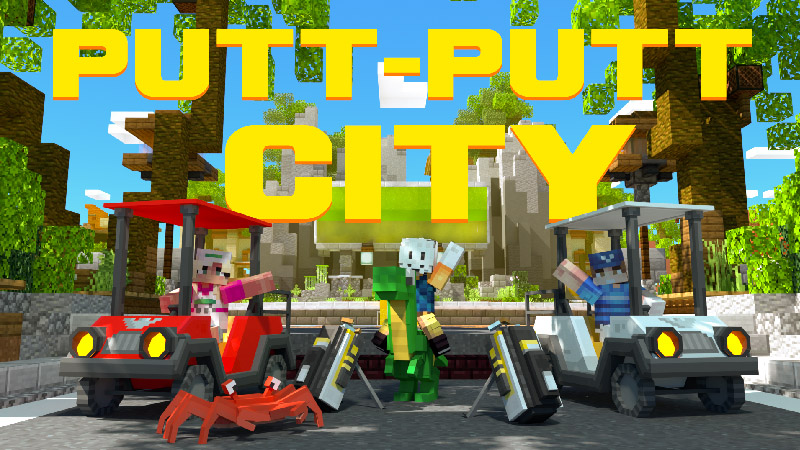 Putt-Putt City Key Art