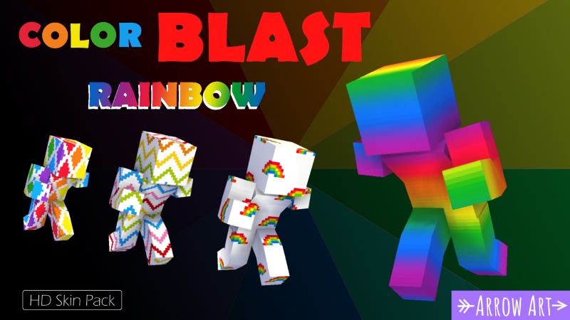 Color Blast: Rainbow Key Art