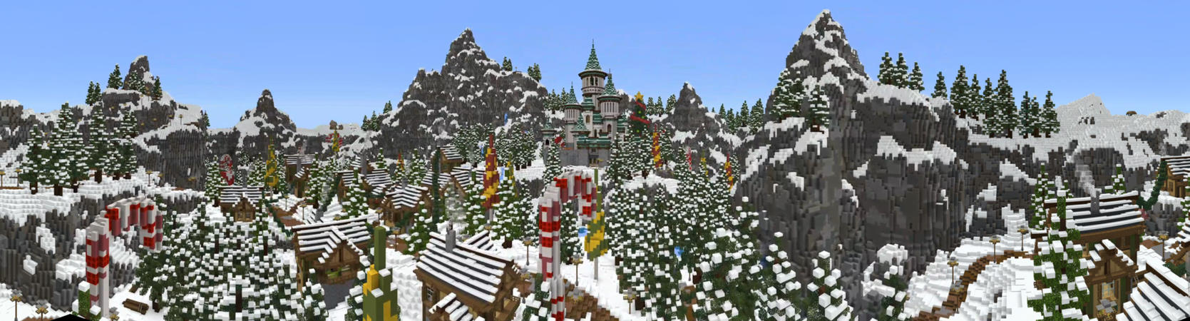 Lucky Blocks Winter Edition Panorama