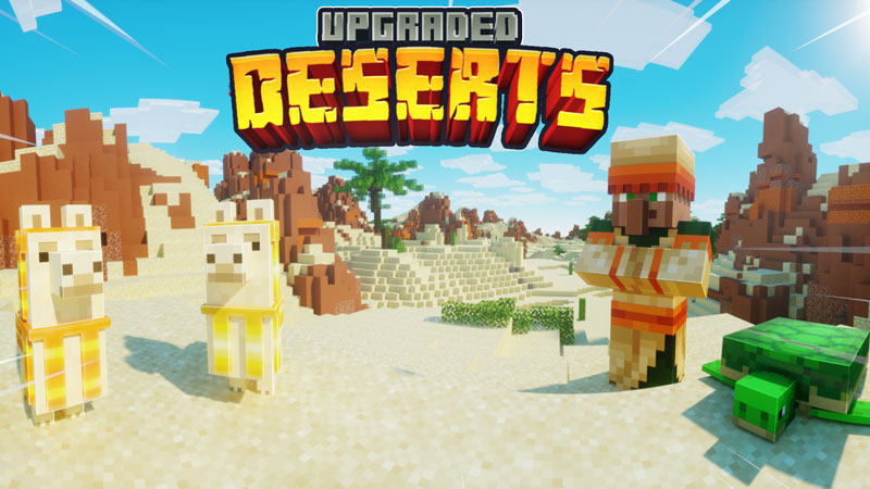 Upgraded Deserts Key Art