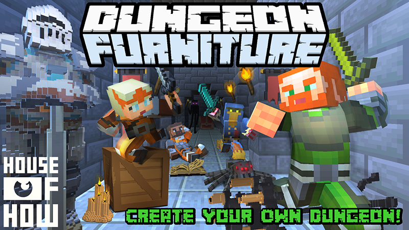 Dungeon Furniture In Minecraft Marketplace Minecraft