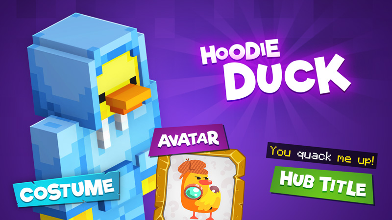 Hoodie Duck Costume Key Art