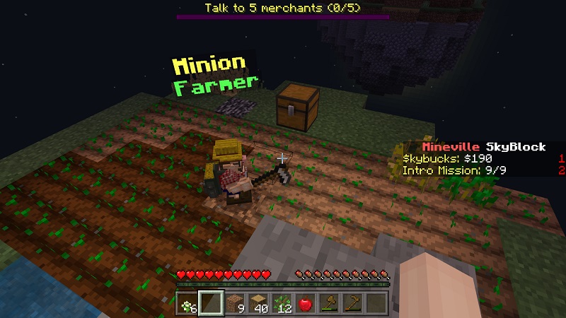 Minion Farmer - Skyblock Screenshot #1