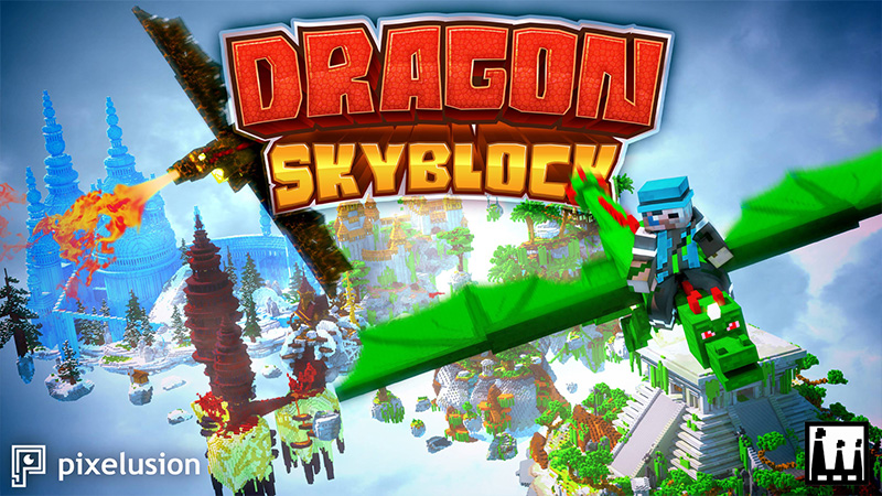 Dragon Skyblock Key Art