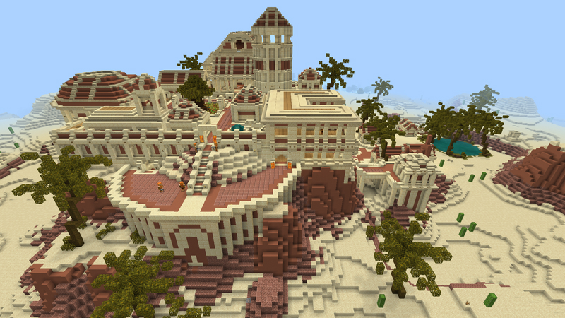 Deadly Spawns Desert Palace In Minecraft Marketplace Minecraft