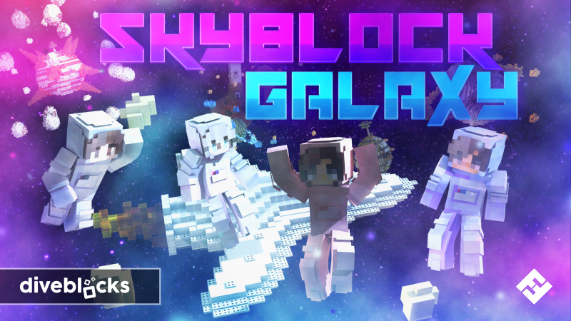 Skyblock Galaxy Key Art