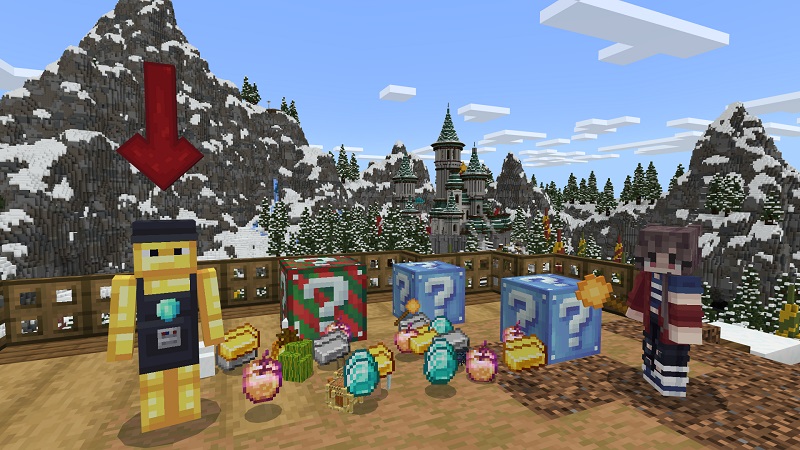 Lucky Blocks Winter Edition Screenshot #1