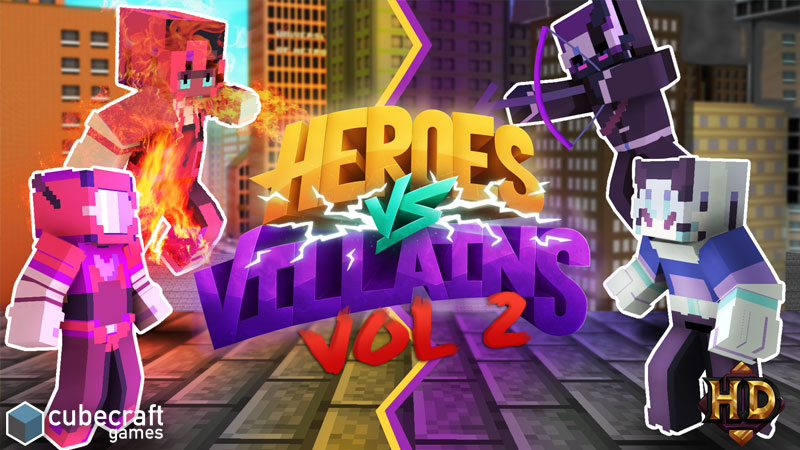 Heroes vs Villains: VOL 2 Key Art