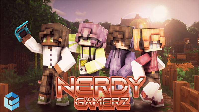 Nerdy Gamerz Key Art