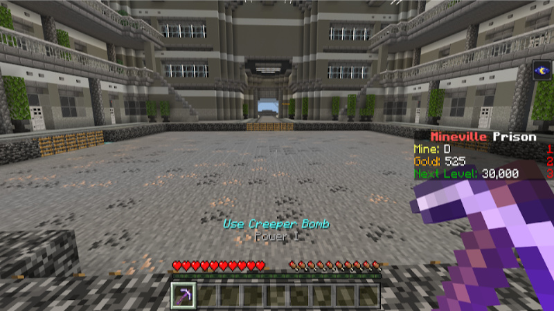 Creeper Bomb - Prison Screenshot #1