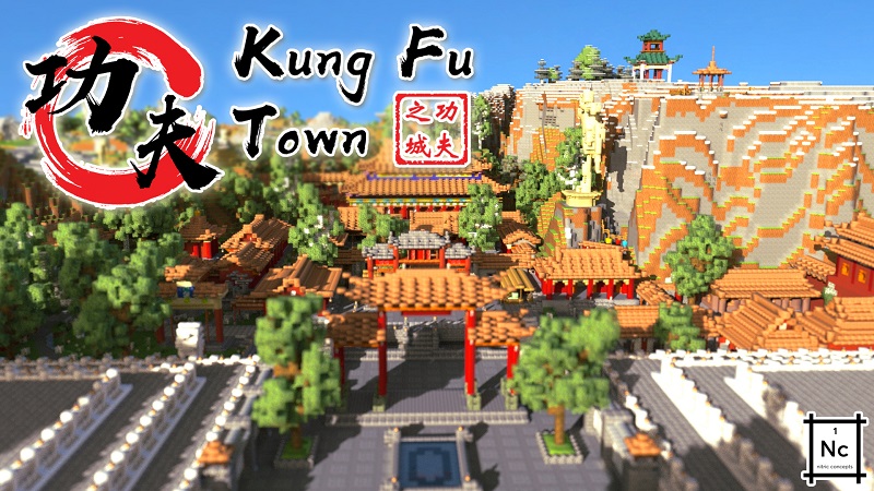 Kung Fu Town Key Art