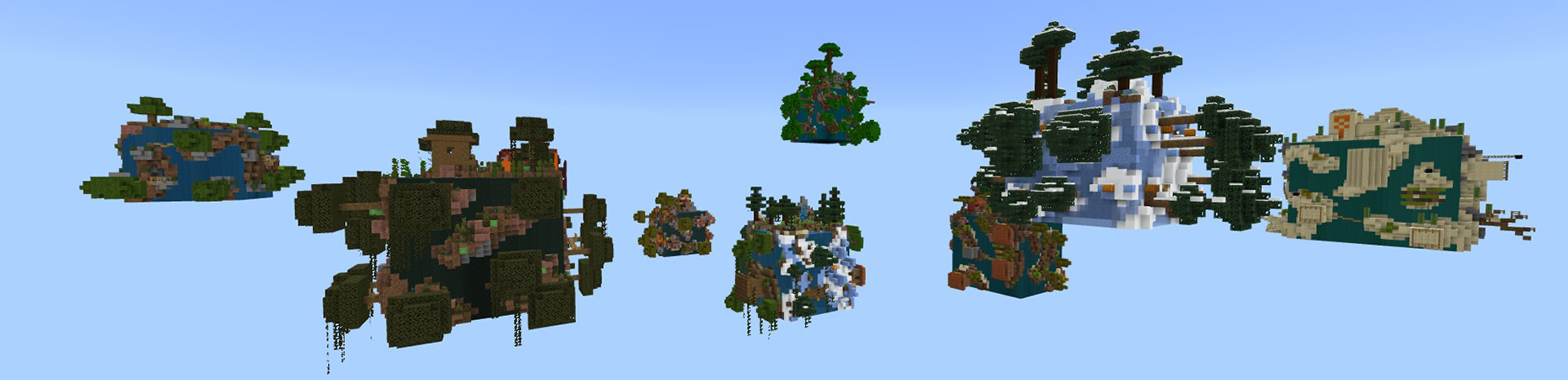 Skyblock Cubes Panorama