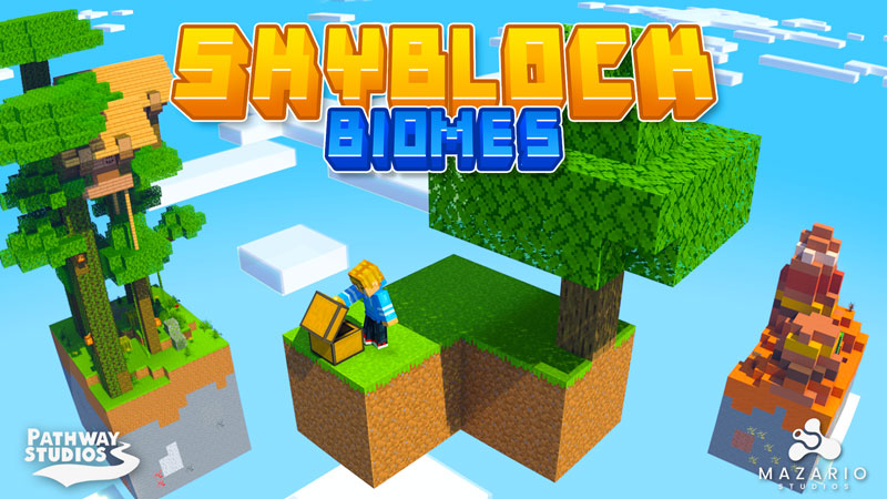 SkyBlock: Biomes Key Art