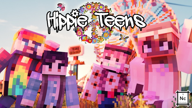 Hippie Teens Key Art