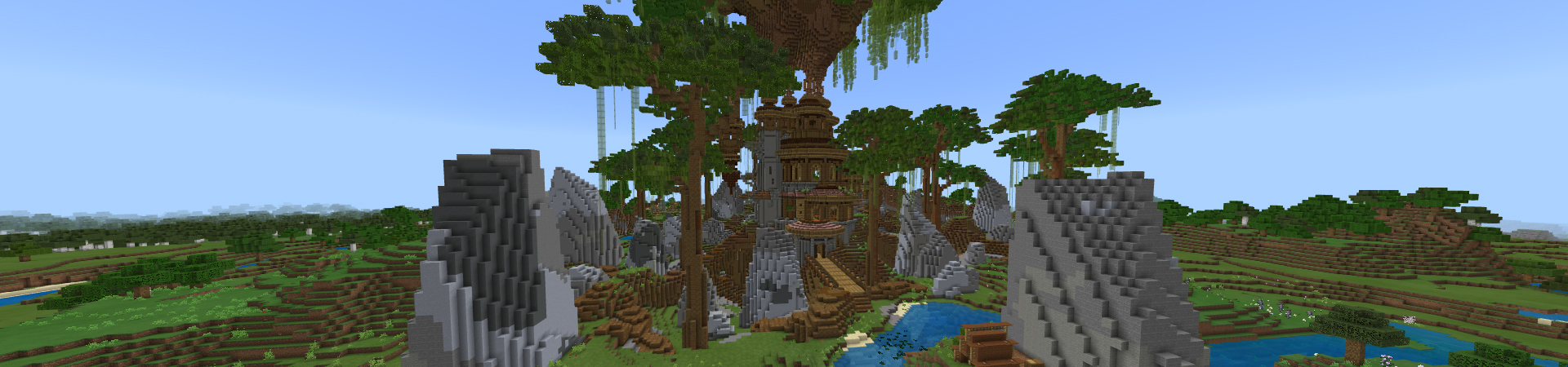 Tribal Treehouse Panorama