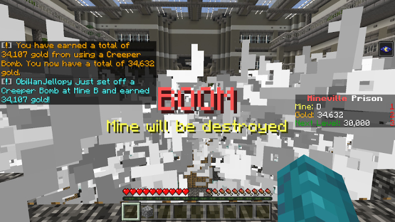 Creeper Bomb - Prison Screenshot #4
