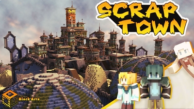 Scrap Town on the Minecraft Marketplace by Black Arts Studio Scrap Town on the Minecraft Marketplace by Black Arts Studio