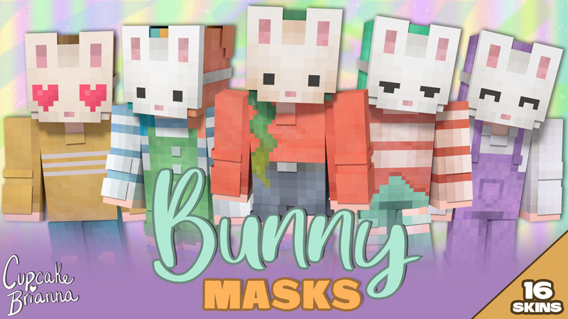 Bunny Masks Hd Skin Pack By Cupcakebrianna Minecraft Skin Pack