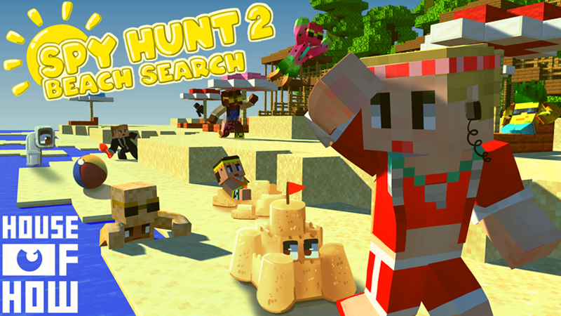 Spy Hunt 2: Beach Search Key Art