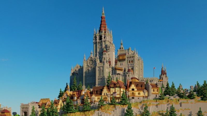 The Lonely Castle In Minecraft Marketplace Minecraft