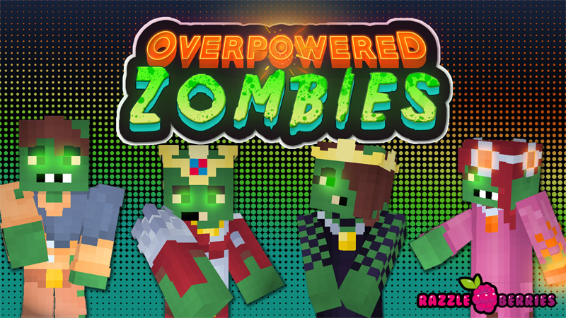 Overpowered Zombies Key Art