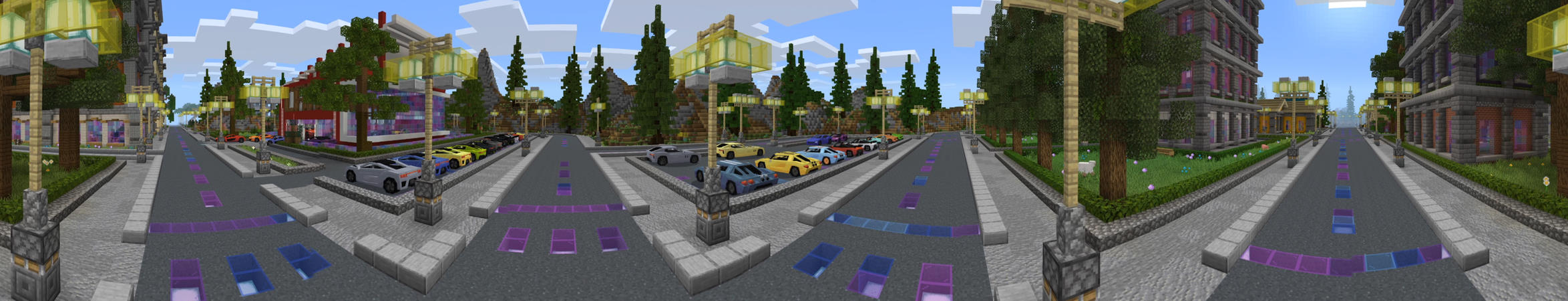 Supercar City Panorama