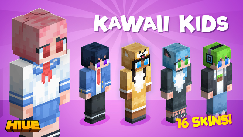 Kawaii Kids By The Hive Minecraft Marketplace